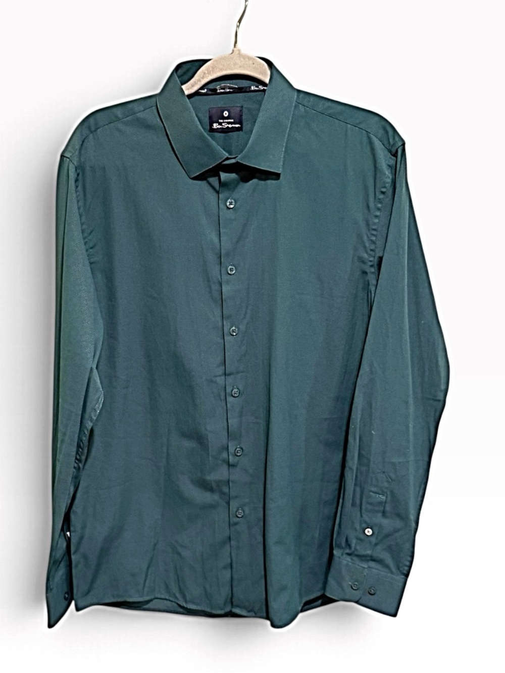 NWOT Ben Sherman Men's Long-Sleeve Dress Shirt - Teal